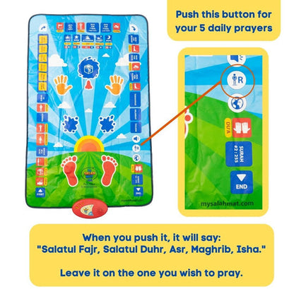Tijarah Cart™Kids Prayer Mat