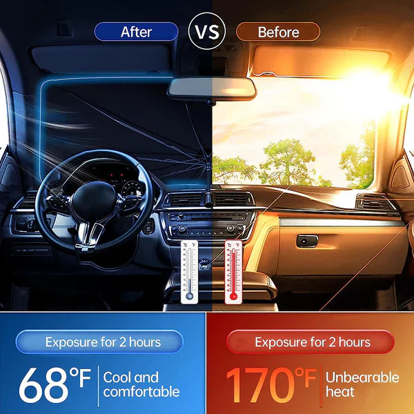 Tijarah Cart™Car Umbrella – مظلة سيارة
