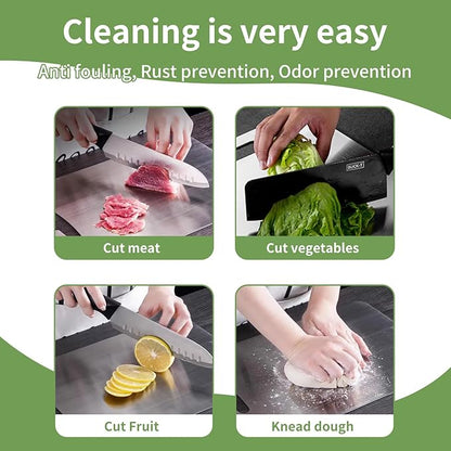 Tijarah Cart™ Titanium Cutting Board - لوح تقطيع التيتانيوم