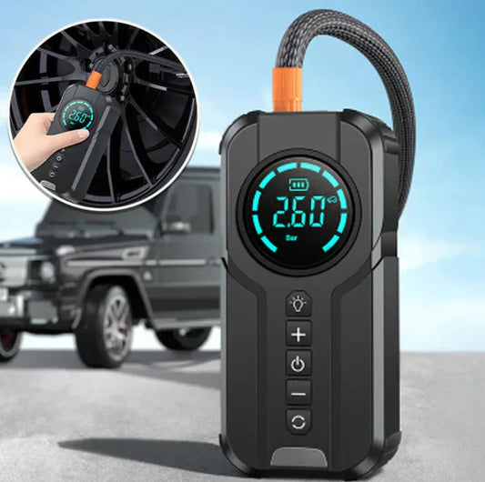 Tijarah Cart™Jump Starter With Air Pump جهاز تشغيل البطارية مع منفاخ هواء